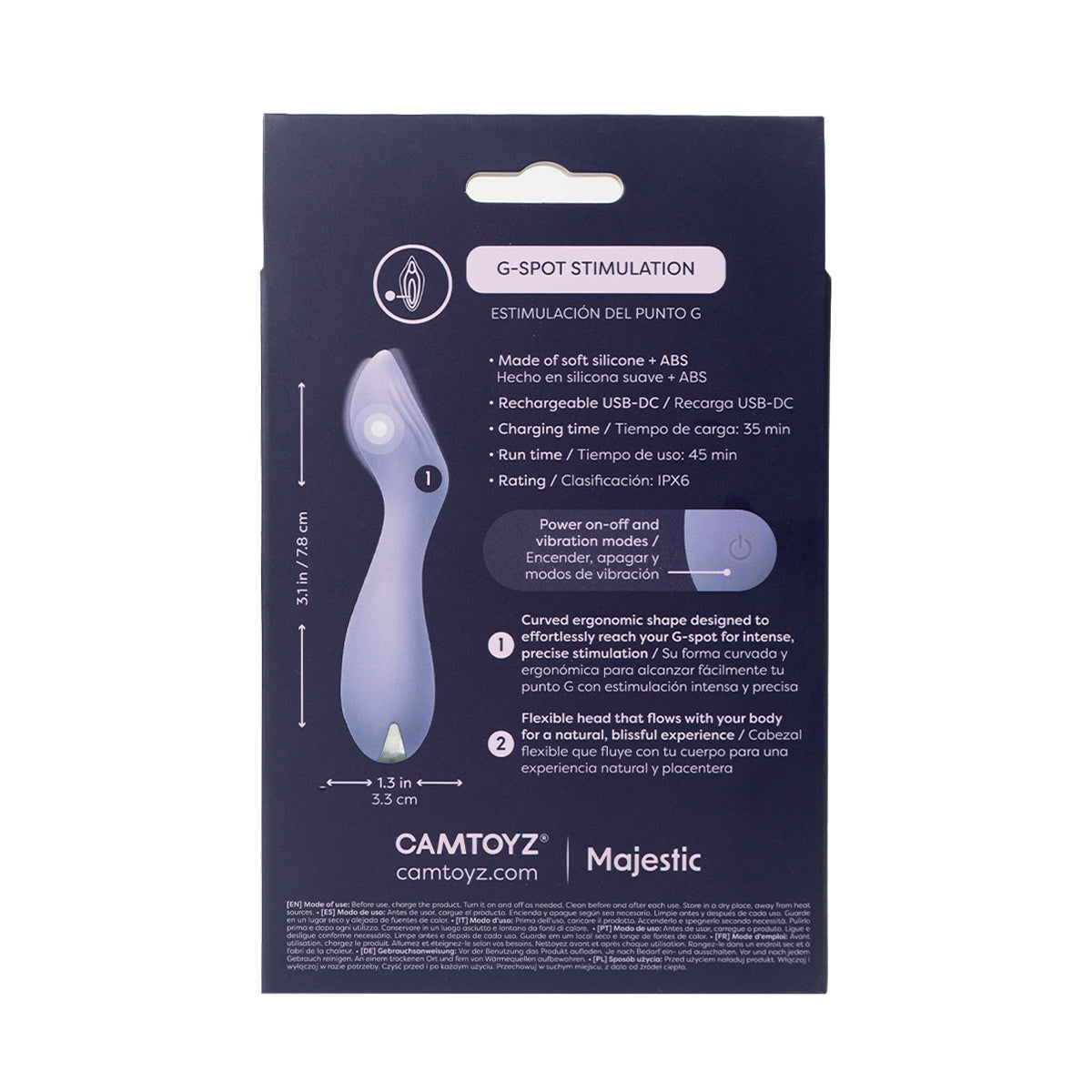 Vibrador Punto G Ima Camtoyz