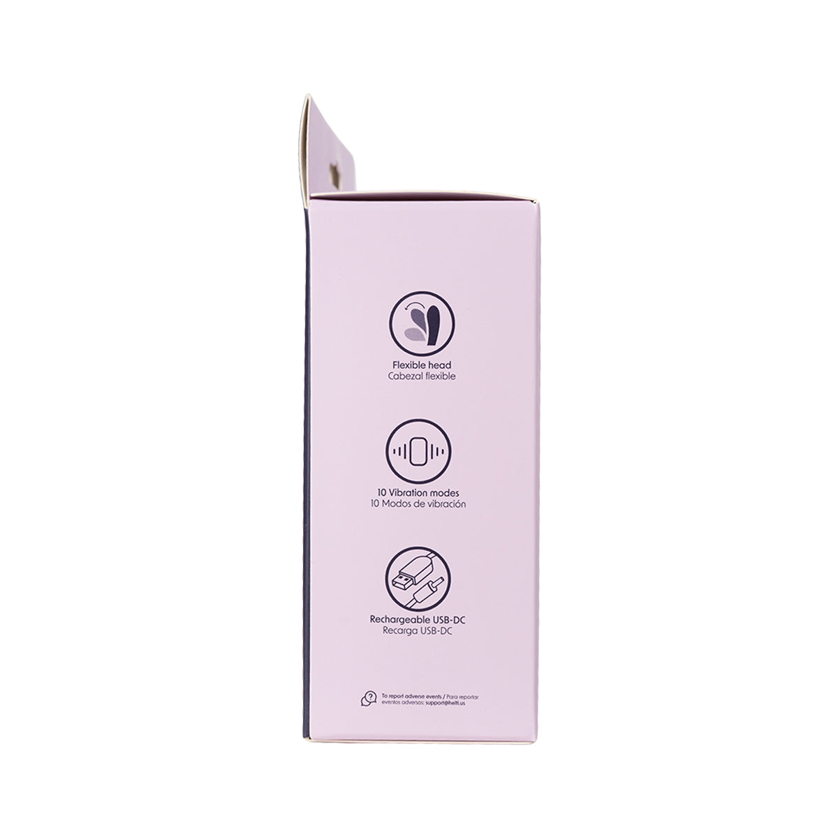Vibrador Aselia Morado Camtoyz