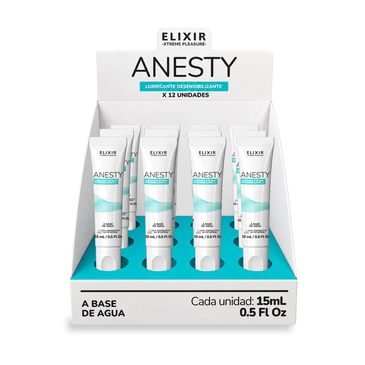 Elixir Anesty Lubricante íntimo Anal Desensibilizante