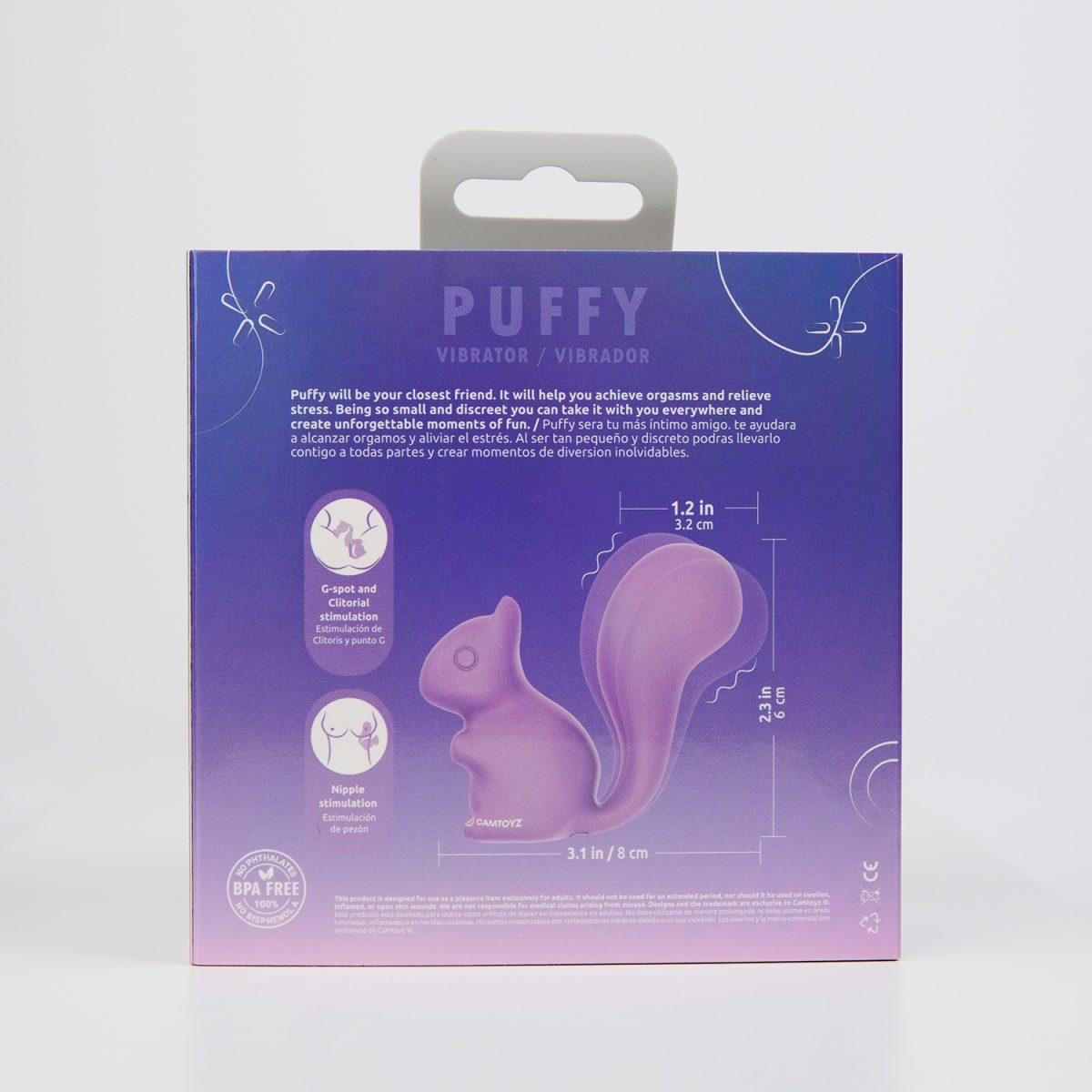 Vibrador Puffy Camtoyz